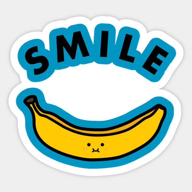 Banana Sticker by Haasbroek